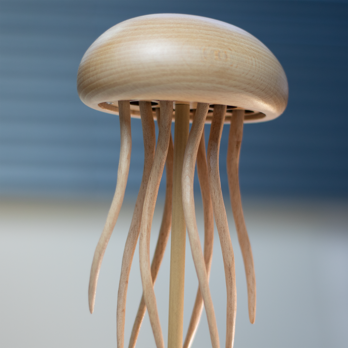 Handcrafted   Wooden   Jellyfish   Automaton