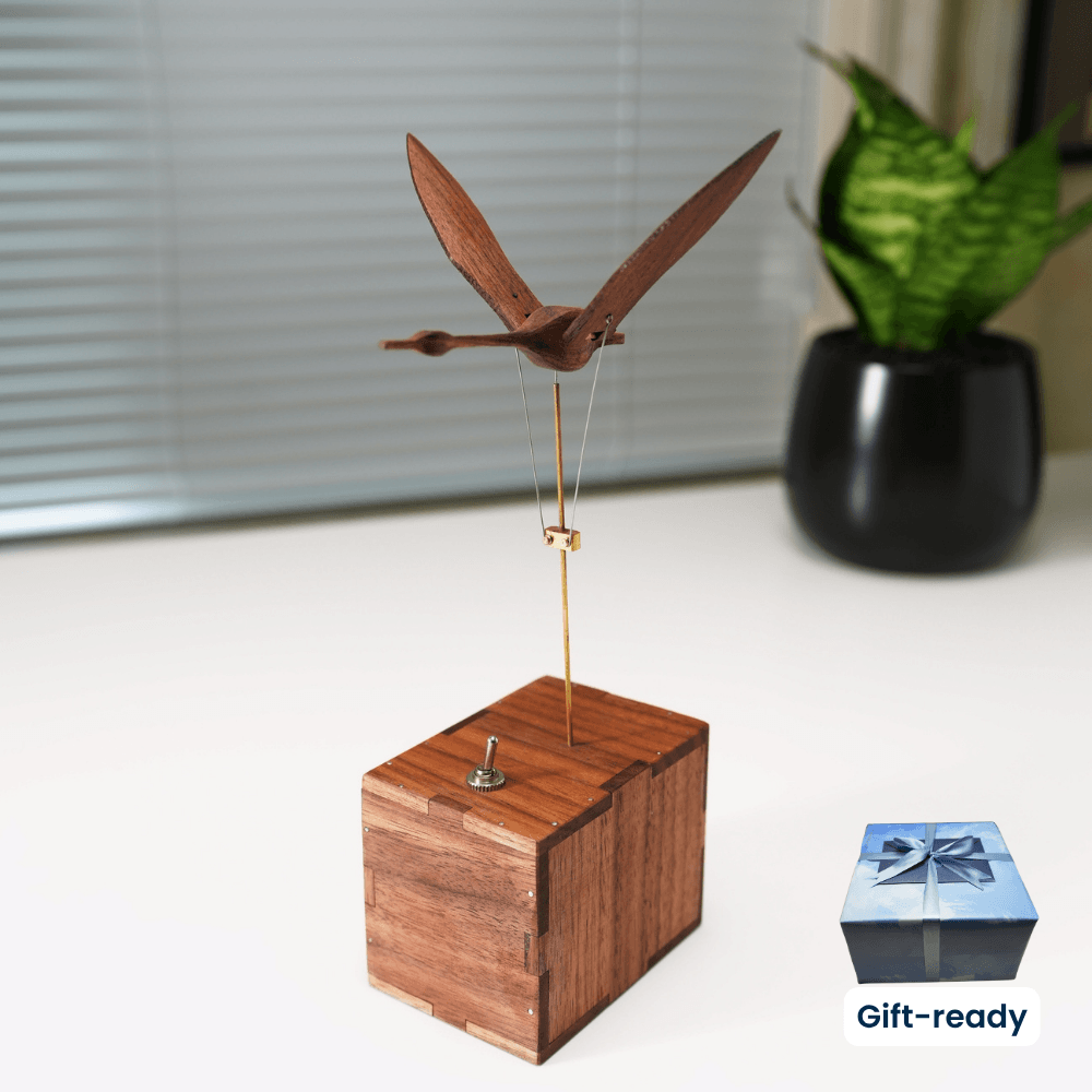 Walnut Swan Automaton — product image 1