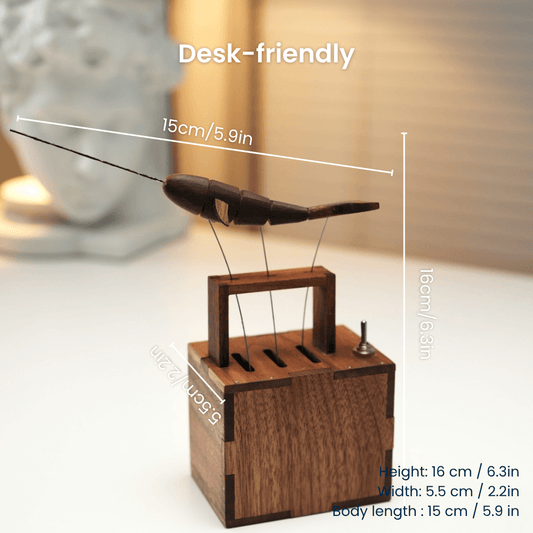 Walnut Whale Automaton — product image 3