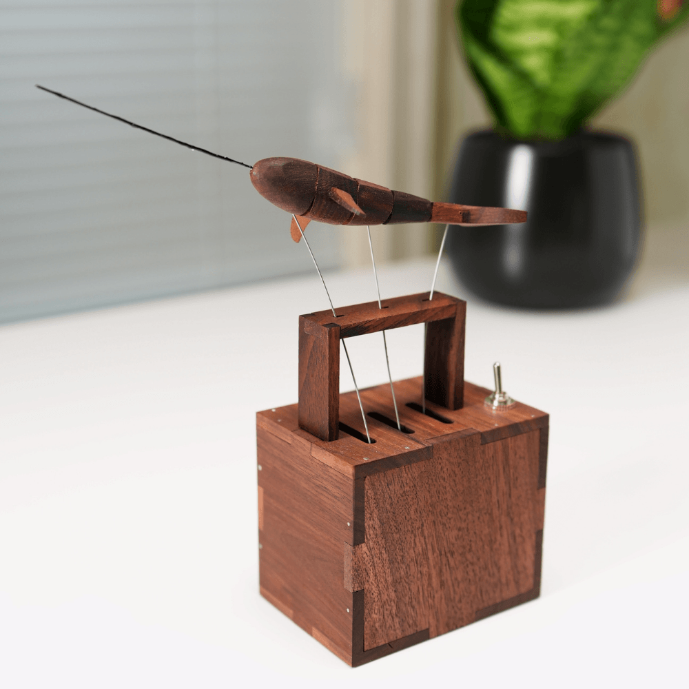 Walnut Whale Automaton — product image 9